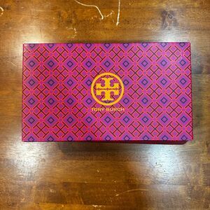 Tory Burch Purple Sport Gold Logo Geometric Sandal Shoe *Empty Box* "12x7x4.5"